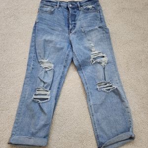 Light blue ripped wild fable jeans
